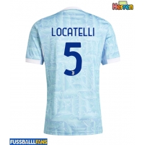 Juventus Manuel Locatelli #5 Auswärtstrikot 2025-26 Kurzarm